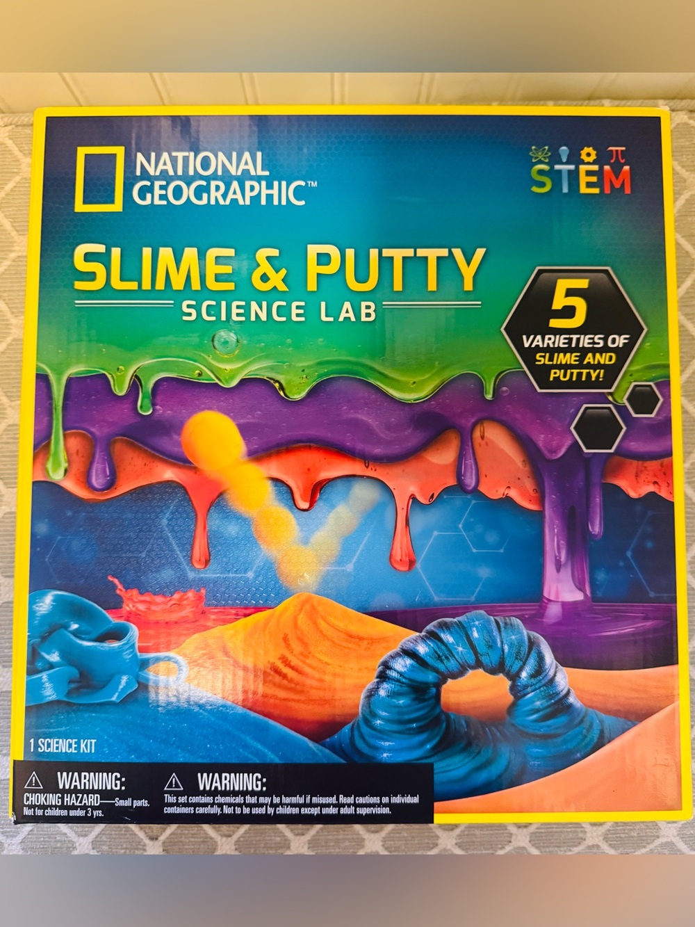 NWT STEM National Geographic - Slime & Putty Science Lab